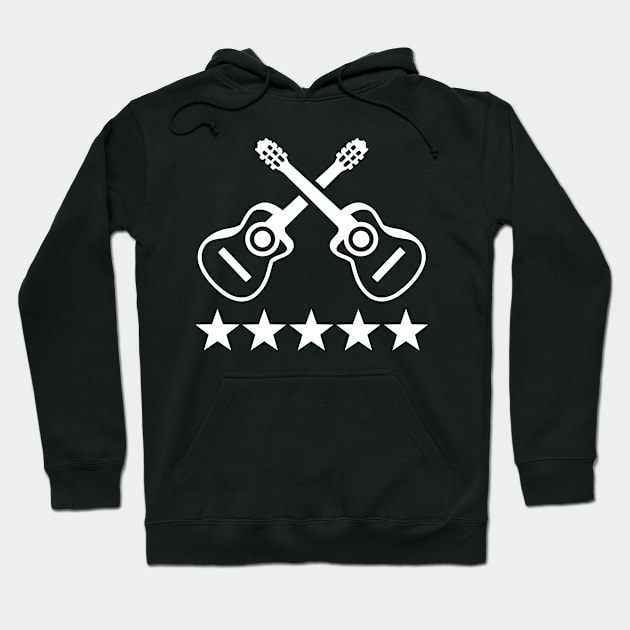 Guitars Hoodie by Designzz